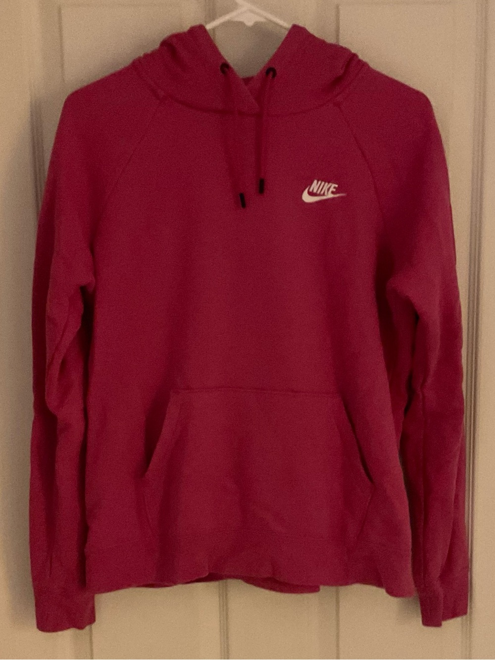 Nike Women's Hot Pink Pullover Hoodie
